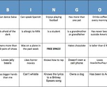 How to Play People Bingo Icebreaker